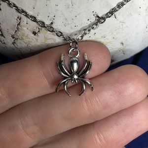Spider Necklace Tibetan Silver Handmade🕷️ 4for$20